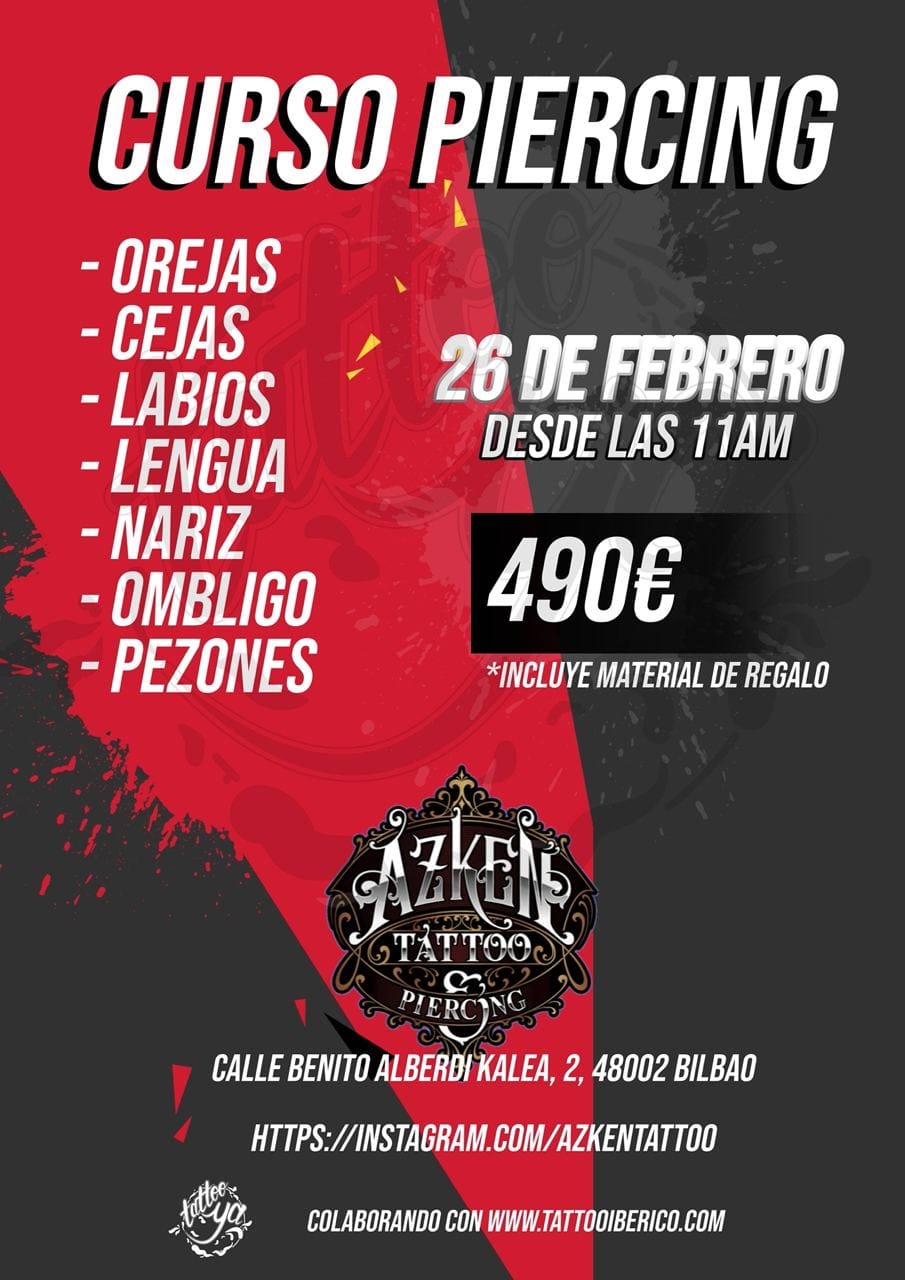 Curso de Piercing Bilbao Curso de Piercing Bilbao