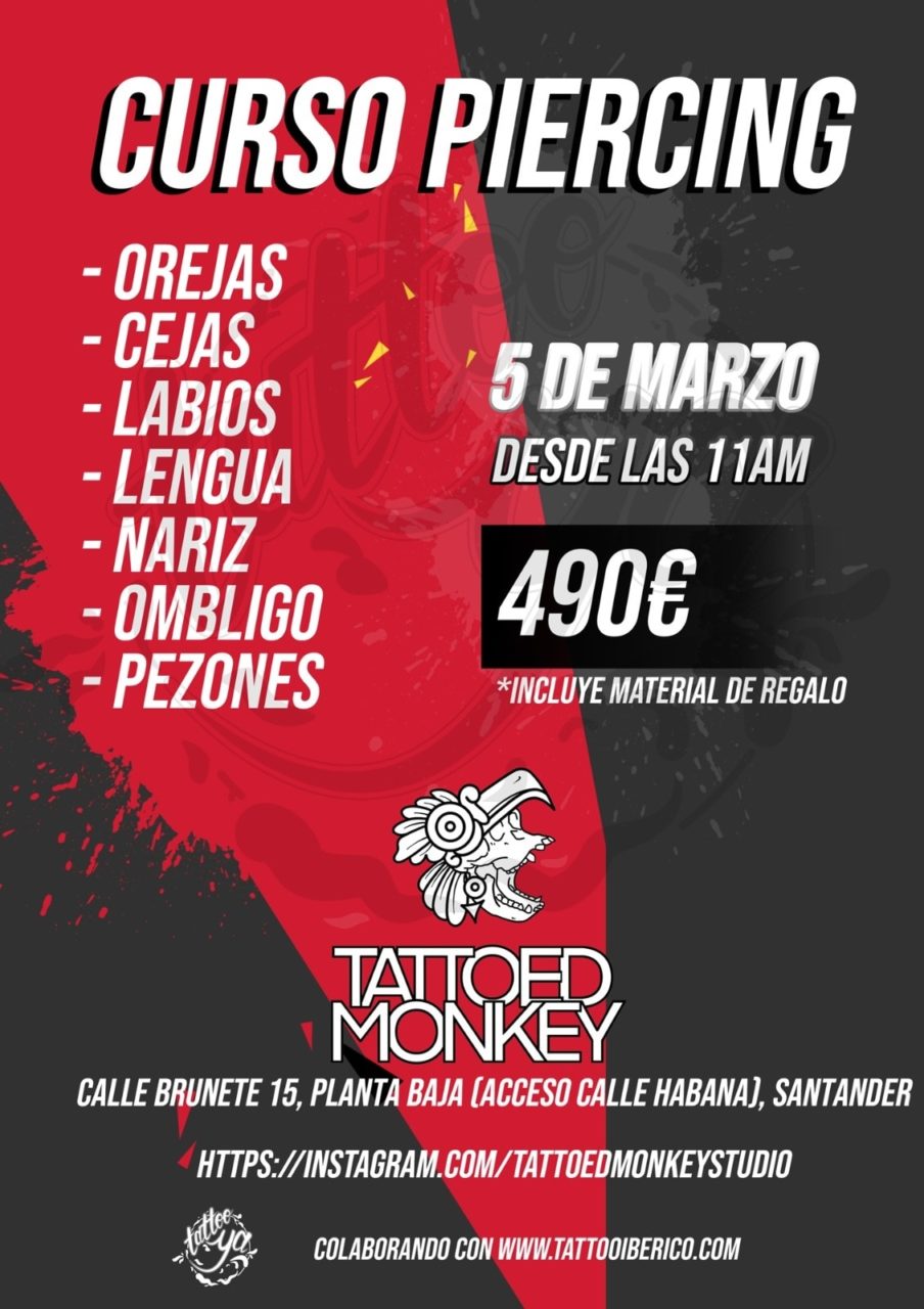 Curso de Piercing en Santander Curso de Piercing en Santander